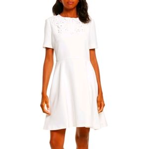 Ted Baker size 0 dress white Brand new